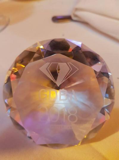 Customer Delight Runner Up Gatwick Diamond Business Award 2018